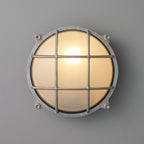 Davey Small Round Aluminium Bulkhead With Guard