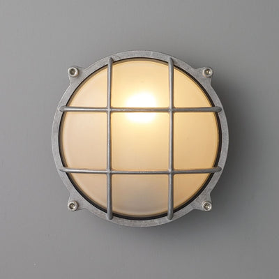 Davey Small Round Aluminium Bulkhead With Guard