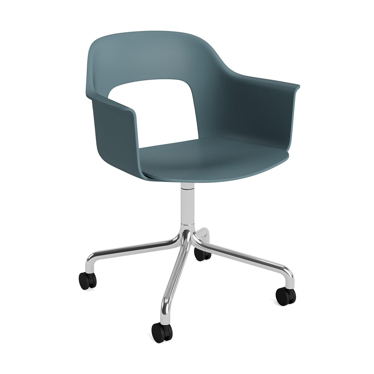 HAY Layout Armchair 261 with 4 Star Swivel Wheel Base