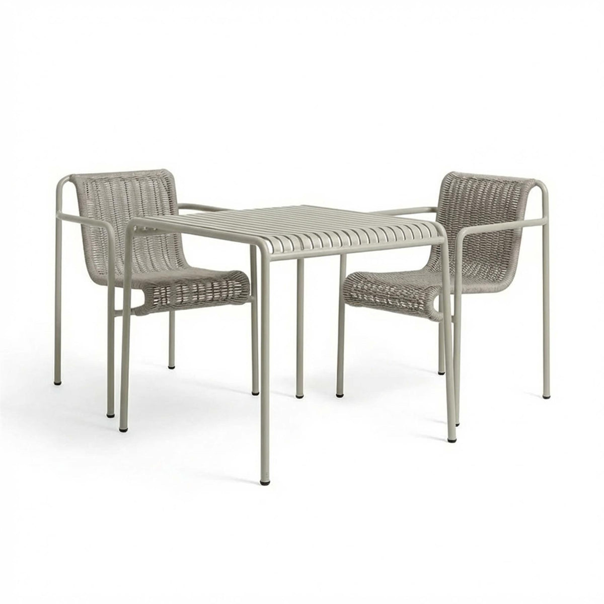 HAY Palissade Cord Balcony Furniture Set - Curated by Holloways of Ludlow