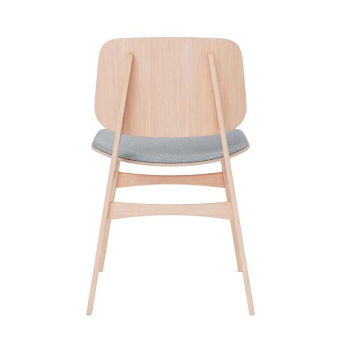 Fredericia Soborg Wood Base Chair with Upholstered Seat