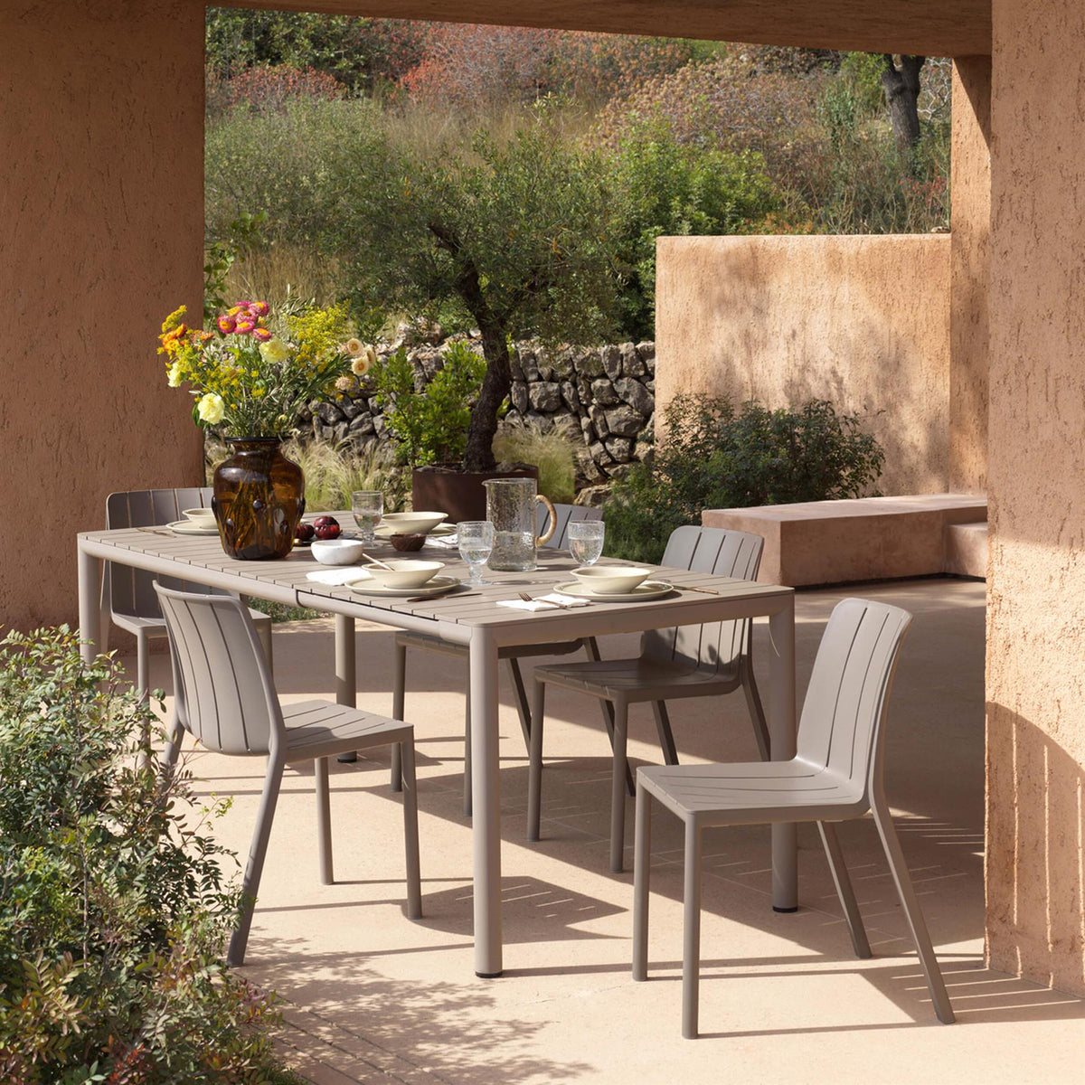Nardi Tevere Extendable Outdoor Dining Table
