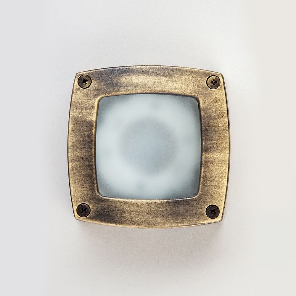 Old School Electric Square Path Light