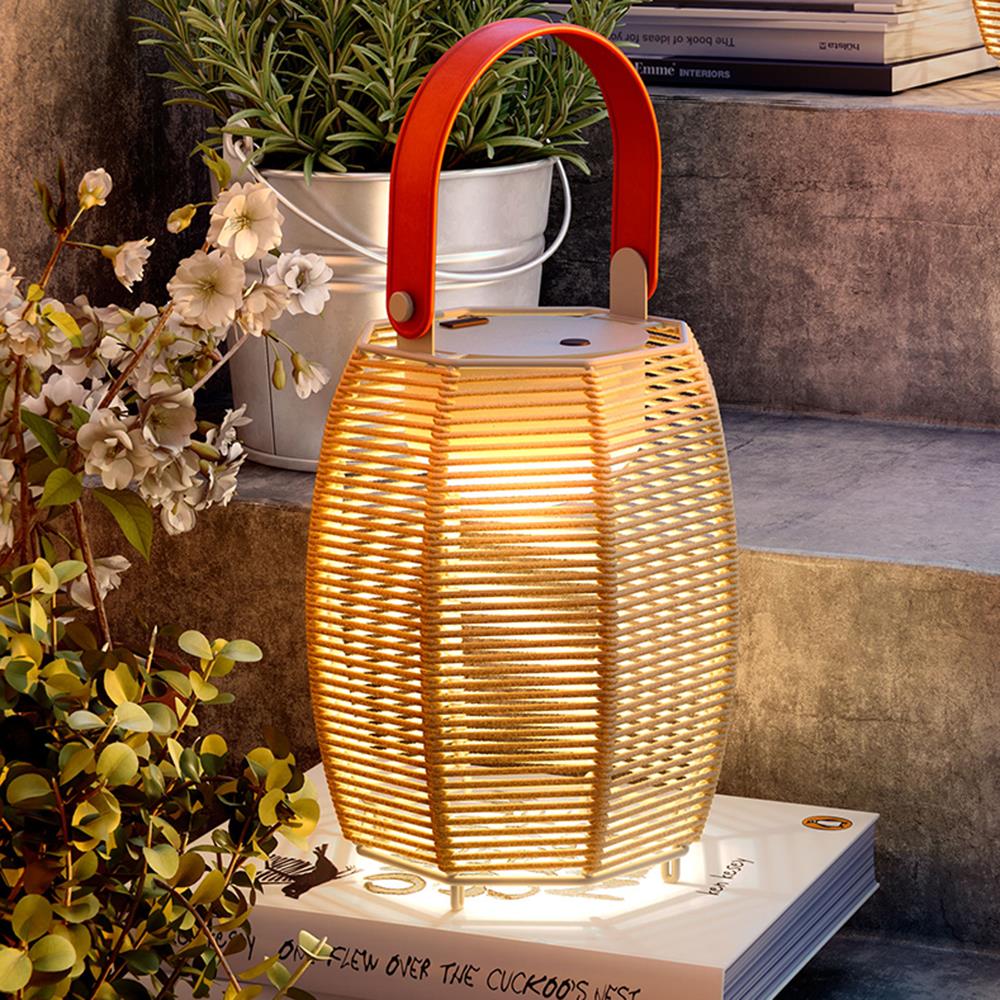 Bover Tanit M/29/R Portable Rechargeable Table Lamp