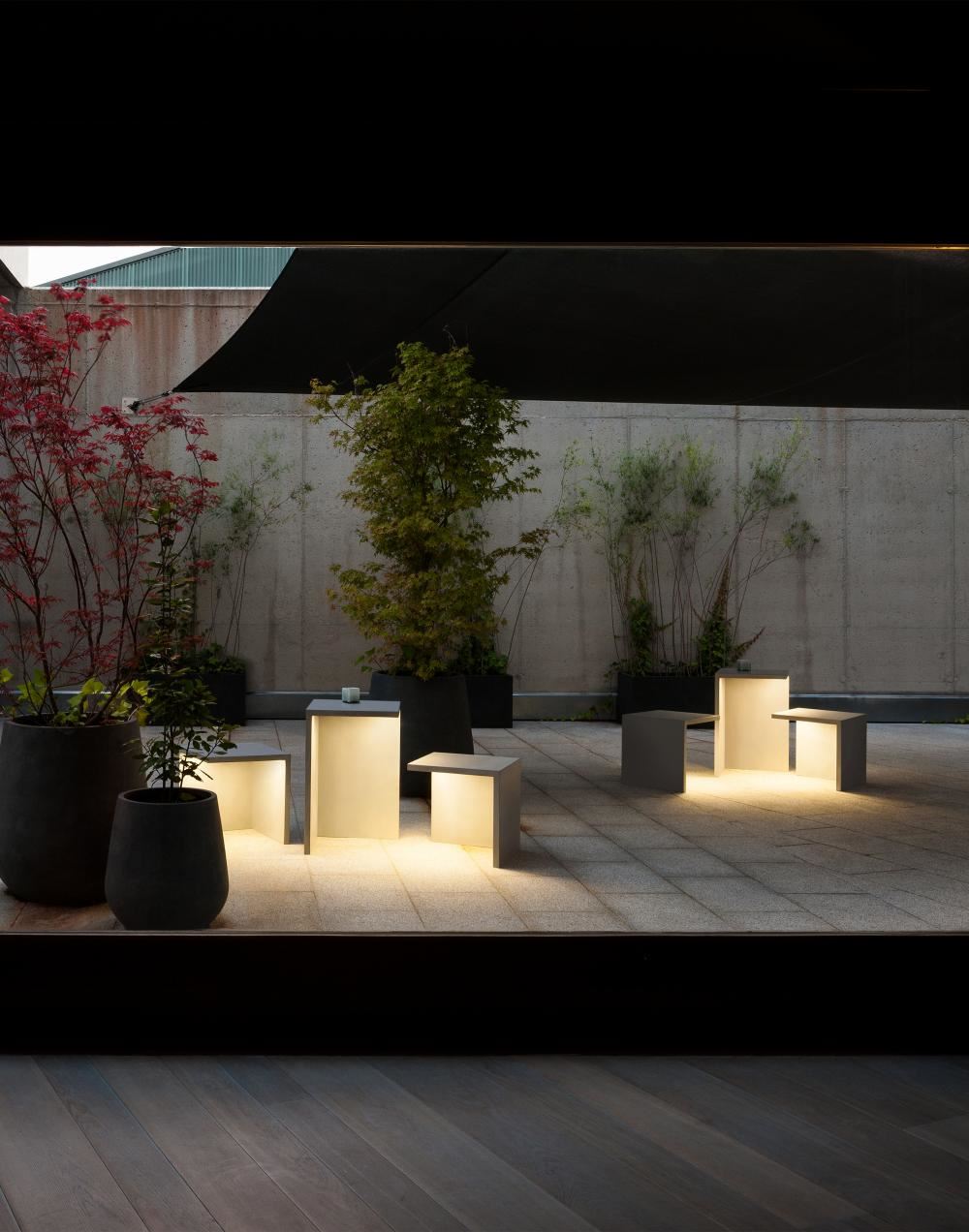 Vibia Empty Outdoor Floor Light