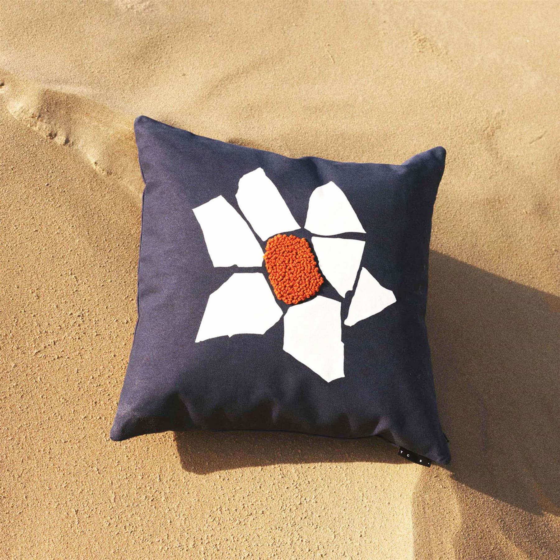 The Conran Shop Pieces Mosaic Flower Cushion Cover
