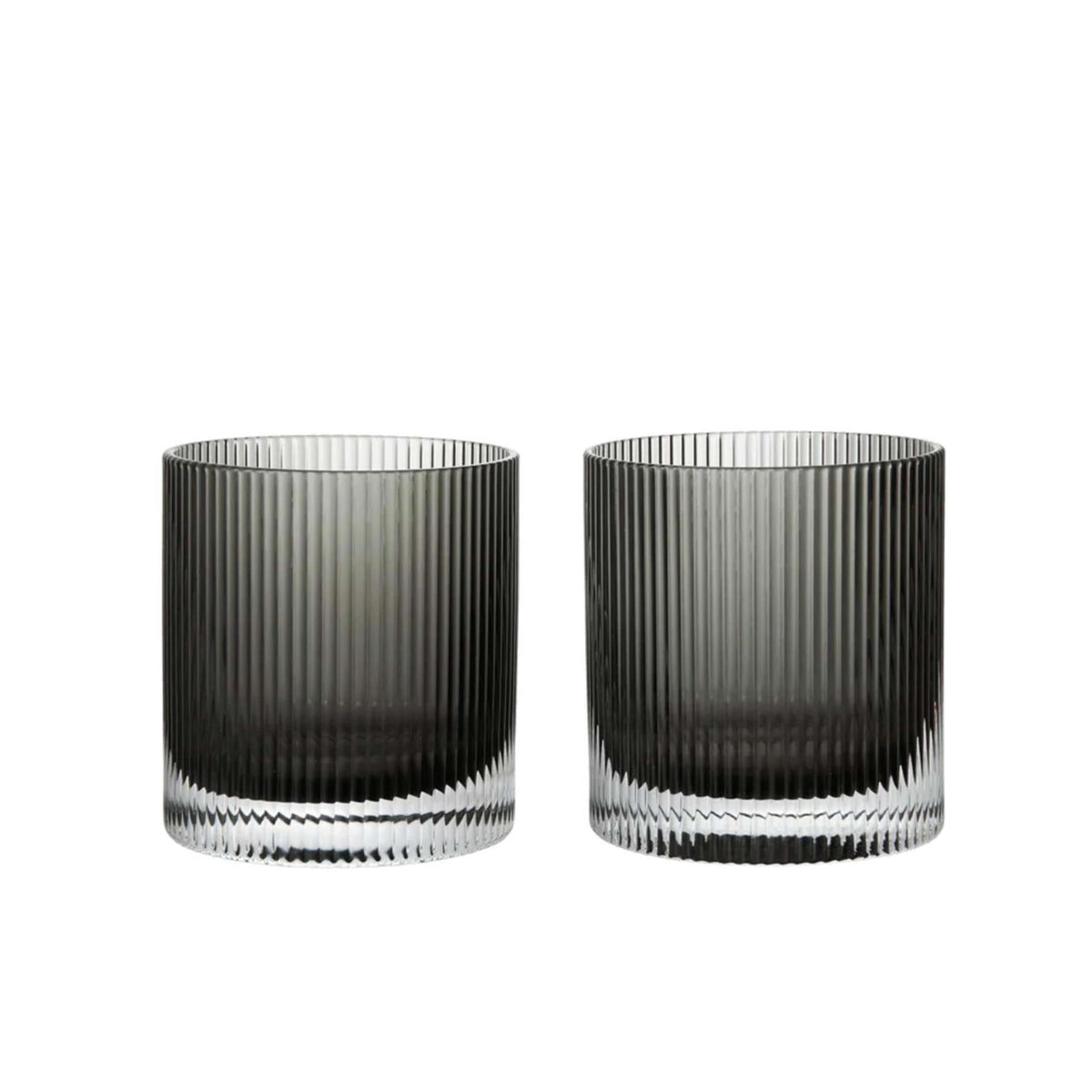 Ferm Living Ripple Tumbler Glasses - Set of 2