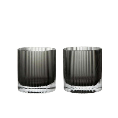 Ferm Living Ripple Tumbler Glasses - Set of 2