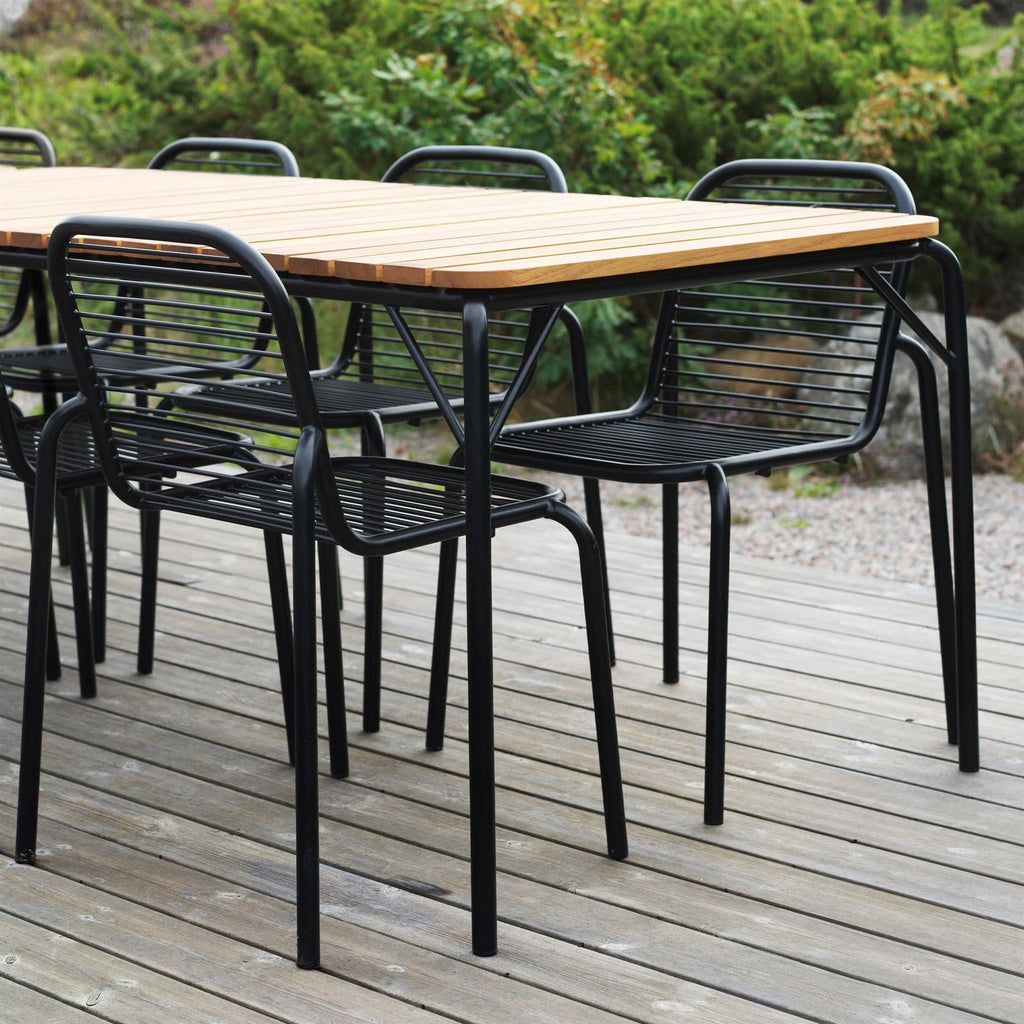 Normann Copenhagen Vig Garden Dining Set - Large - Curated by Holloways of Ludlow