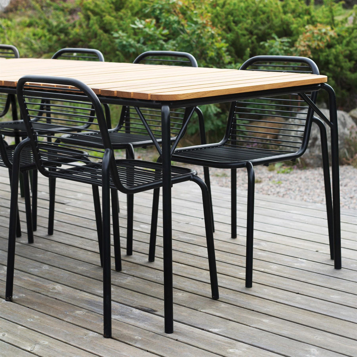 Normann Copenhagen Vig Garden Dining Set - Large - Curated by Holloways of Ludlow