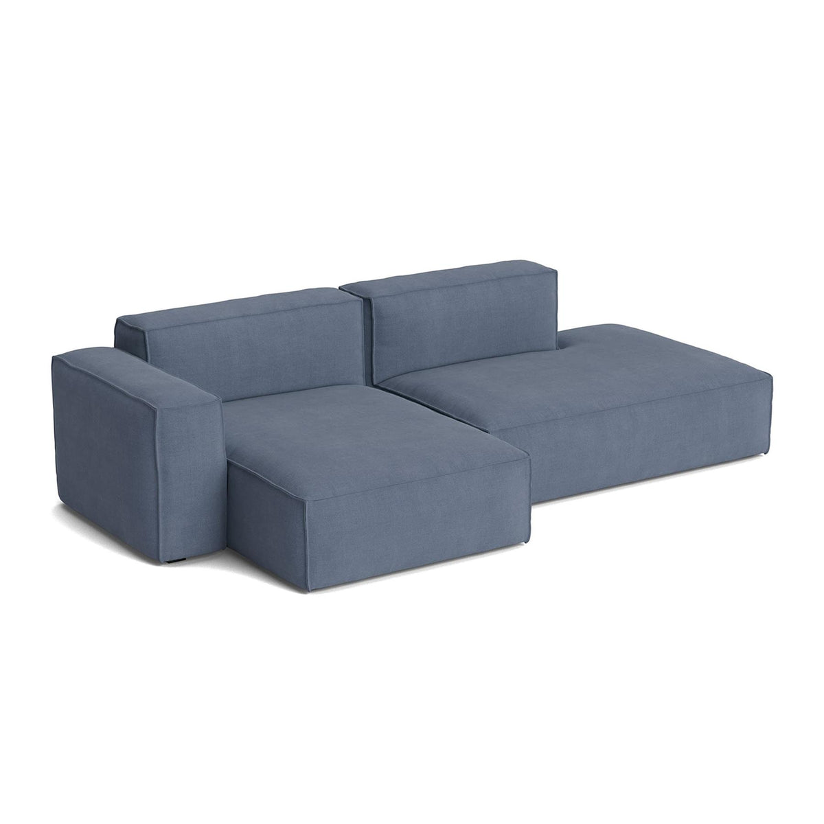 HAY Mags Soft 2+ Seater Sofa Low Armrest with Removable Cover Combination 3 Left