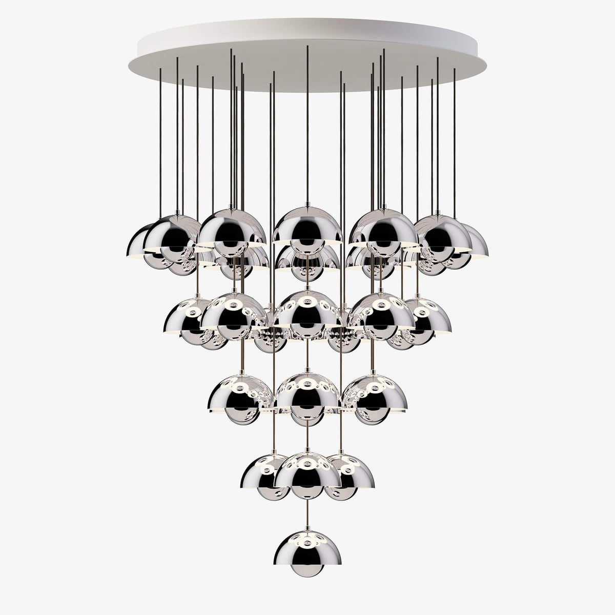 &Tradition VP1 Flowerpot Chandelier