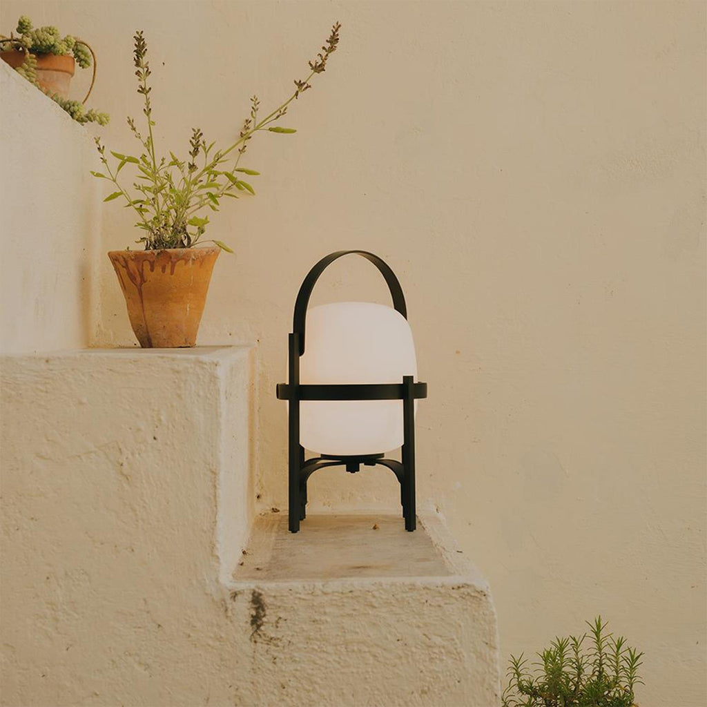 Santa & Cole Cestita Alubat Portable Rechargeable Lamp