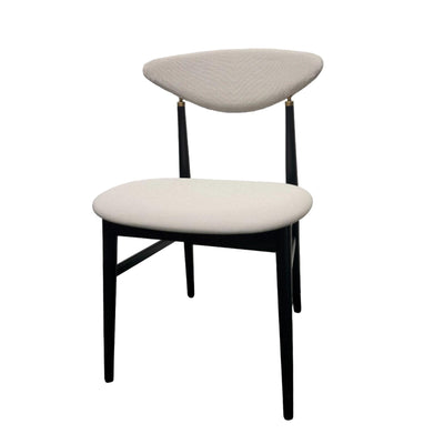 Ex-Display Gubi Gent Chair : Steelcut Trio & Black Ash