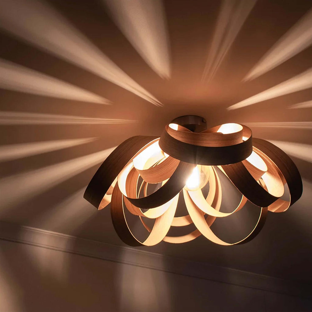 Tom Raffield Skipper Flush Ceiling Light