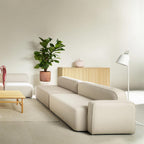 Normann Copenhagen Rope Modular 3 Seater Right Armrest Sofa