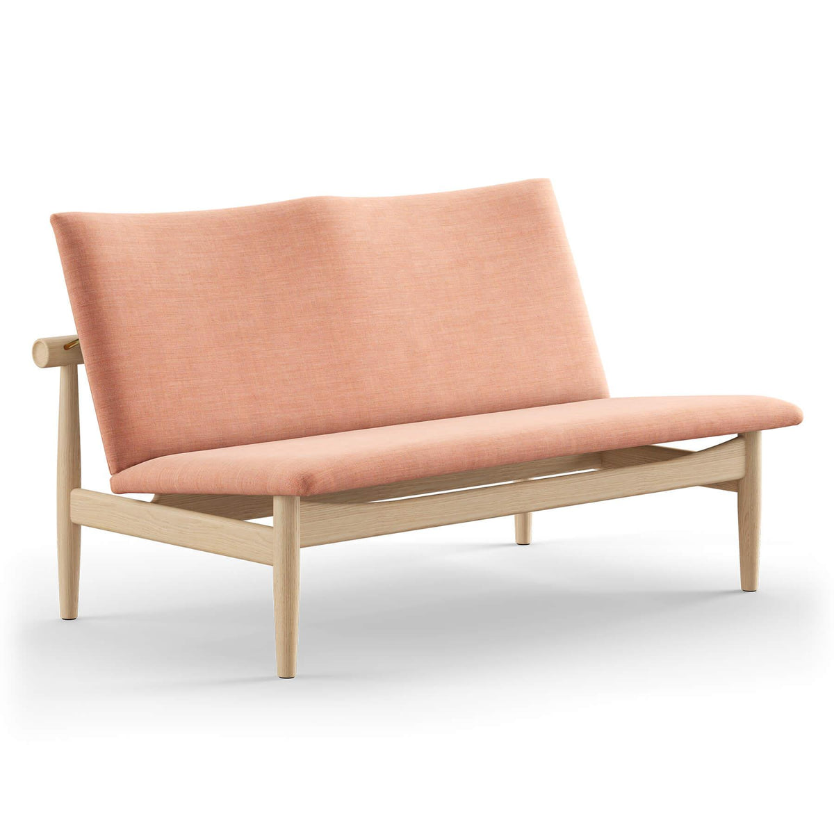 Finn Juhl The Japan 2 Seater Sofa in Clear Oiled Oak