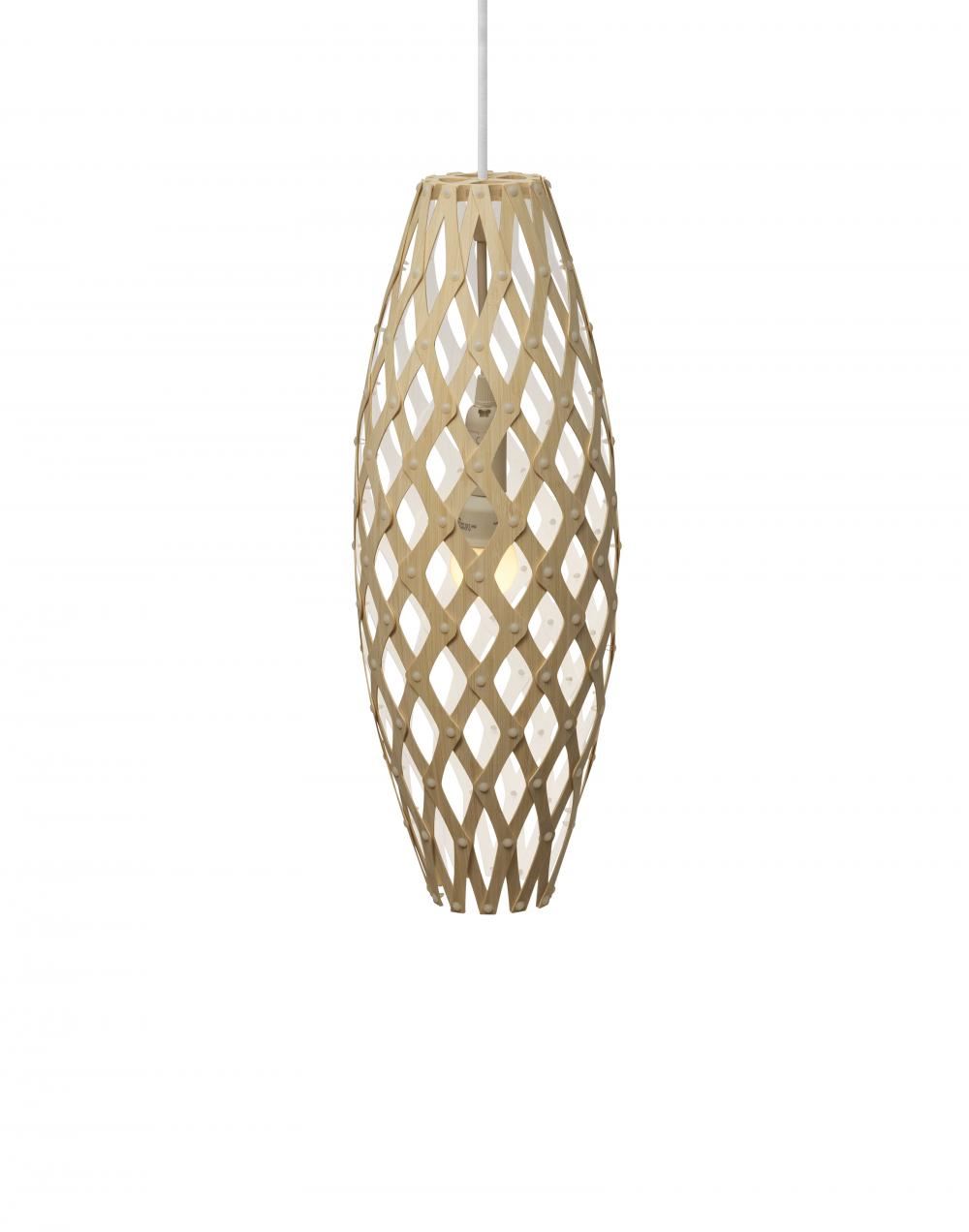 David Trubridge Hinaki Pendant Light Coloured - 1 Side