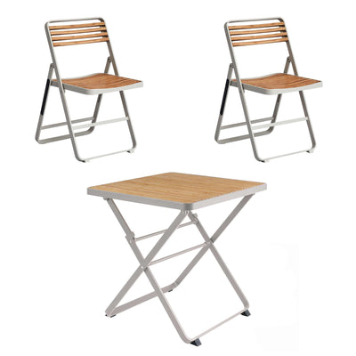 Mindo 121 Outdoor Folding Dining Set, Small