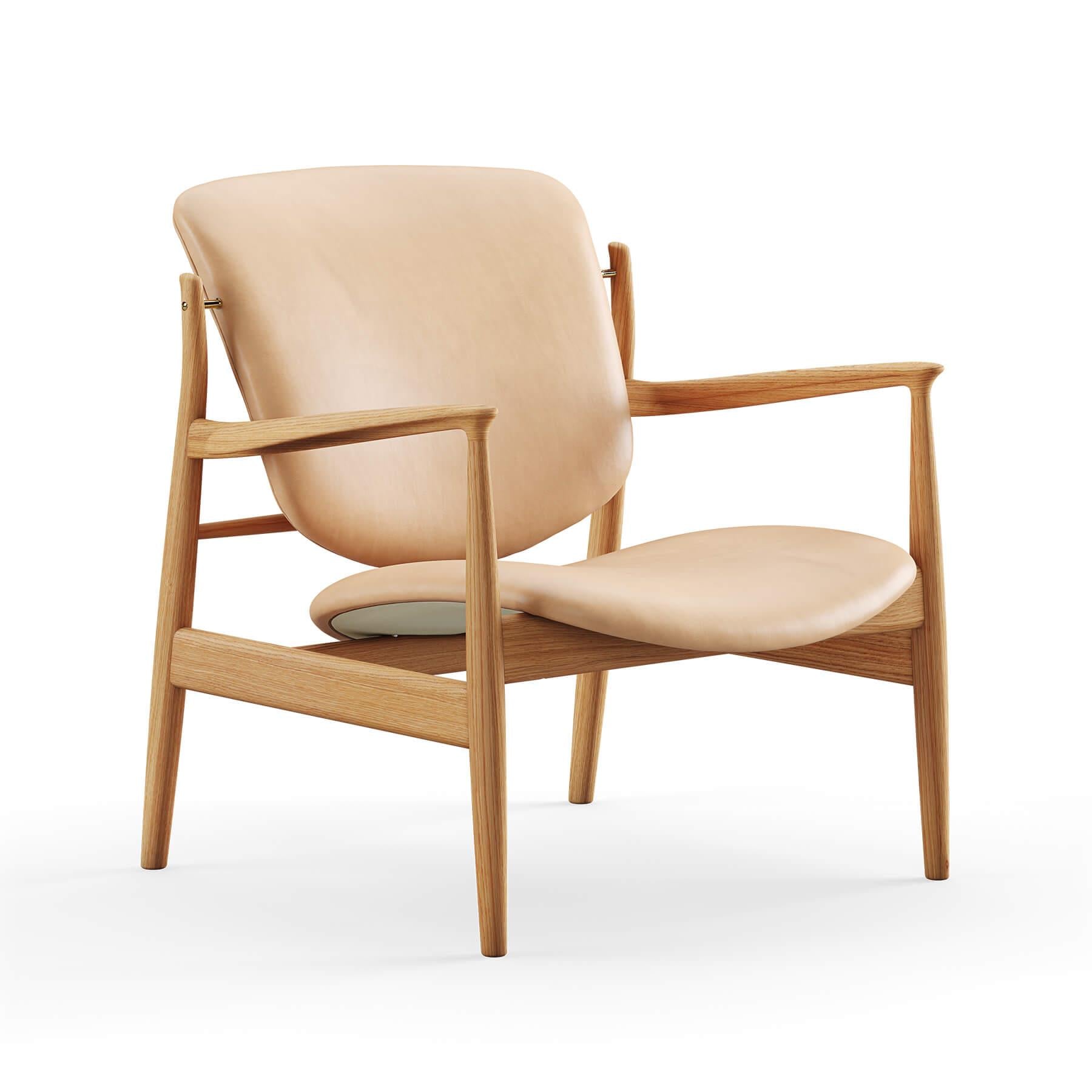 Finn Juhl The France Chair in Dark Oiled Oak