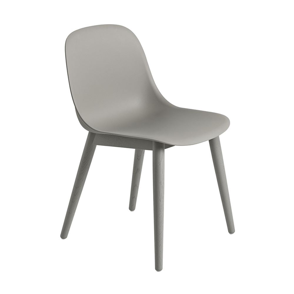 Muuto Fiber Side Chair with Wood Base