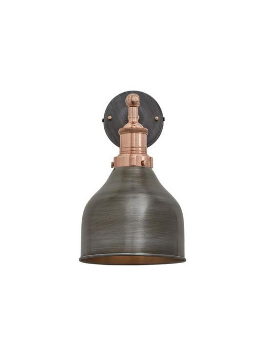 Industville Brooklyn Vintage Antique Sconce Wall Light - Cone