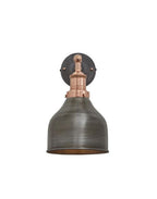 Industville Brooklyn Vintage Antique Sconce Wall Light - Cone