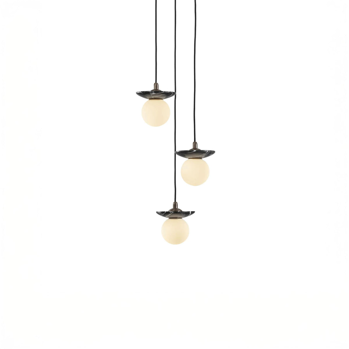 J. Adams Orbit Cluster Pendant Light