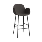 Normann Copenhagen Form Bar Armchair, Metal Legs