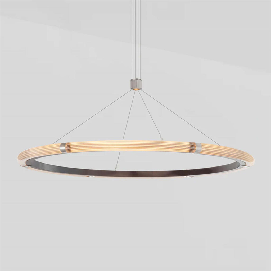 J. Adams Strata Circular Pendant Light