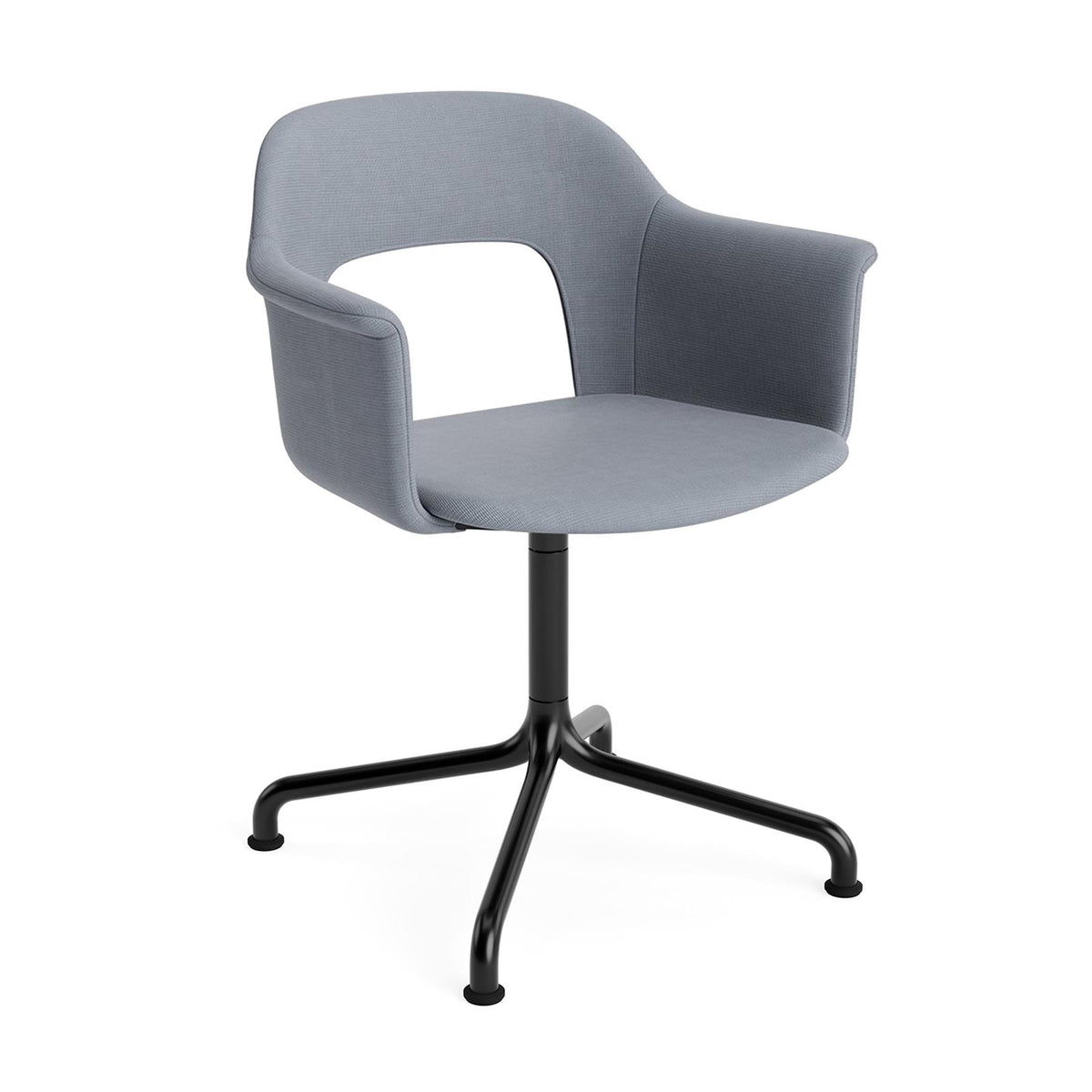 HAY Layout Armchair 254 with 4 Star Swivel Arc Base