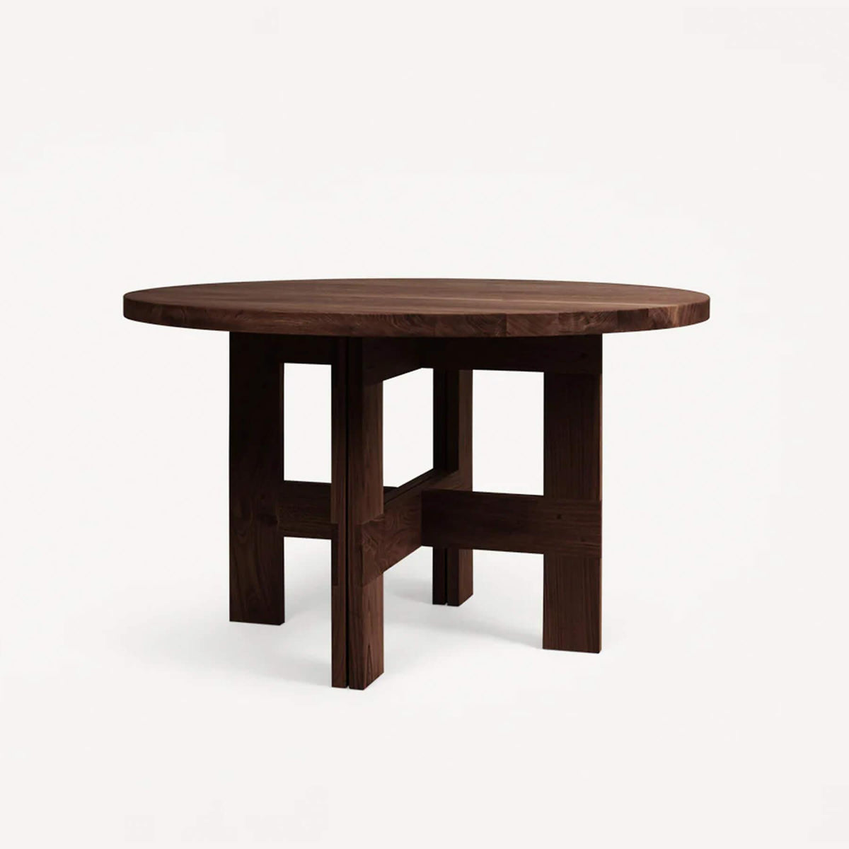 Frama Farmhouse Trestle Dining Table - Round