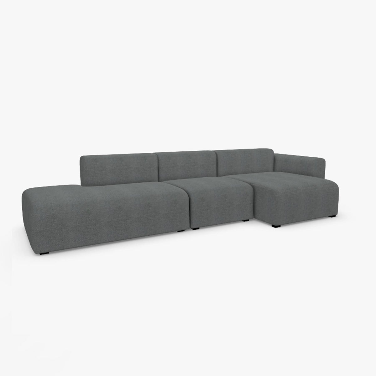 HAY Mags Sofa 3+ Seater Combination 4 Right