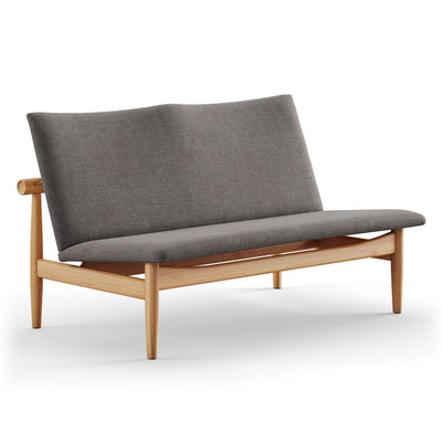 Finn Juhl The Japan 2 Seater Sofa in Dark Oiled Oak