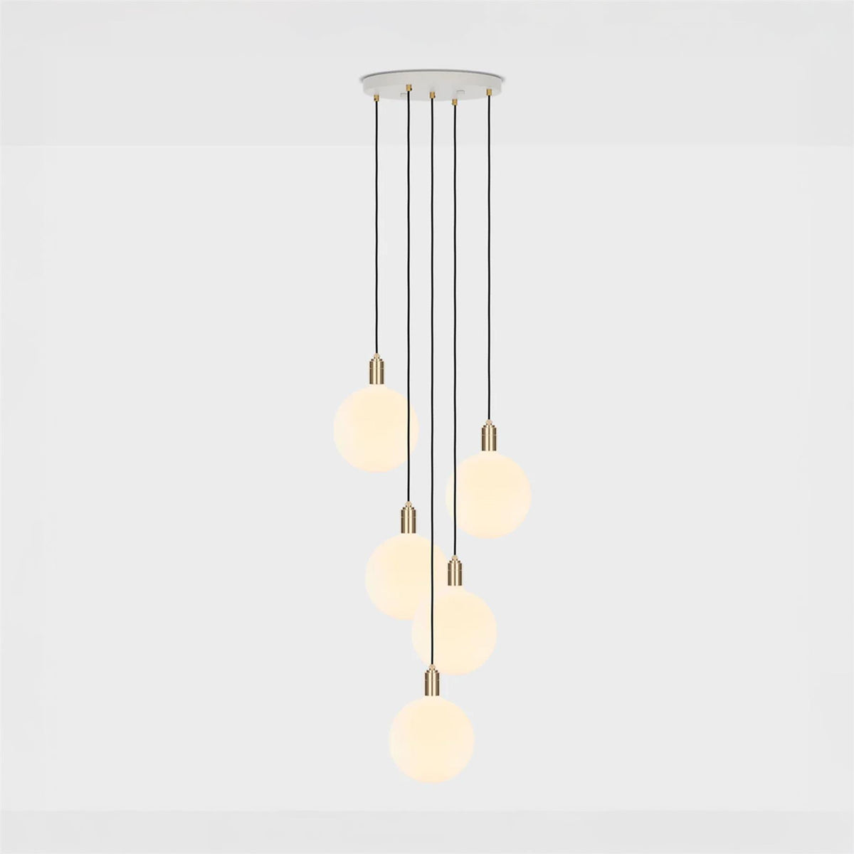 Tala Five Cluster - Sphere V Bulbs