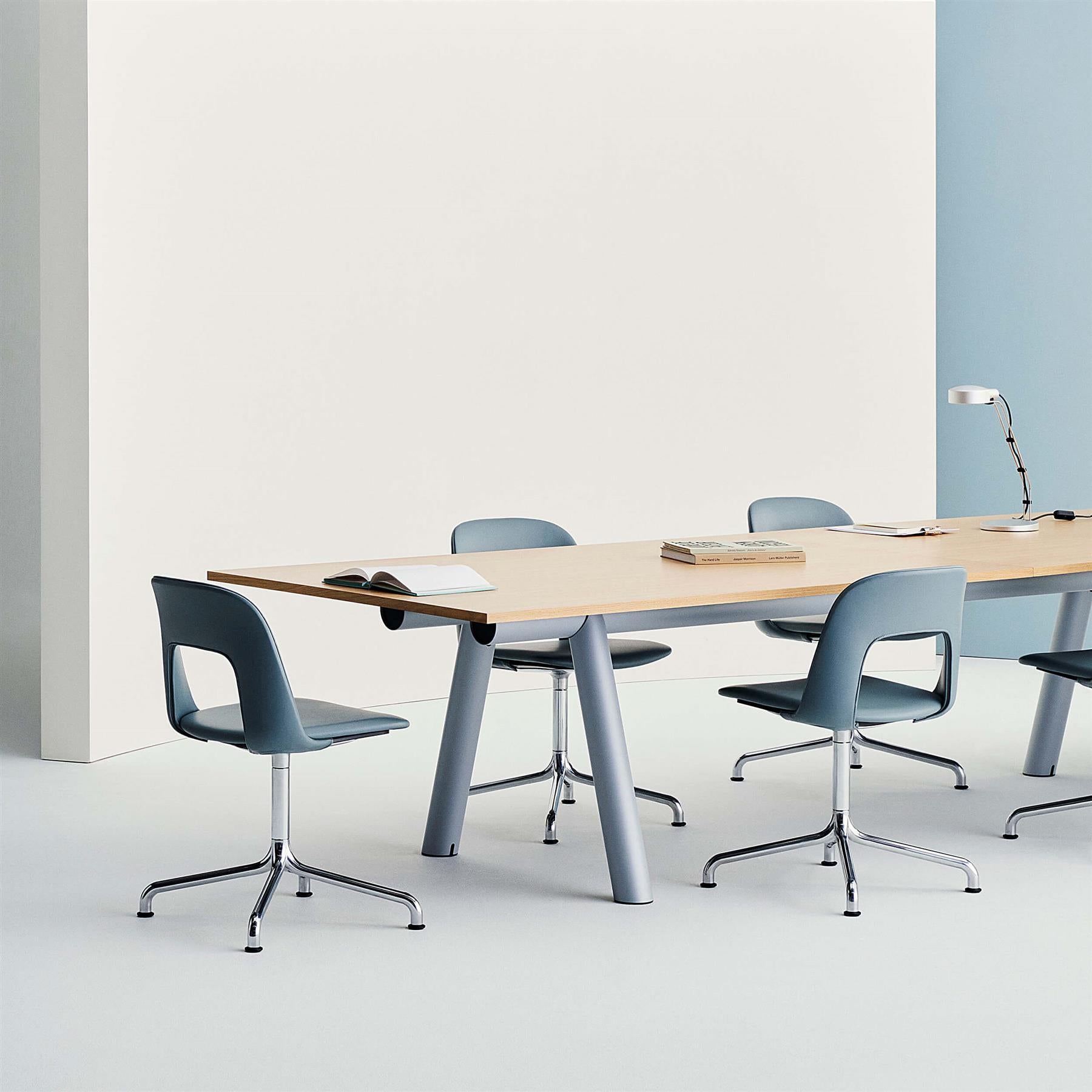 HAY Layout Chair 154 with 4 Star Swivel Arc Base