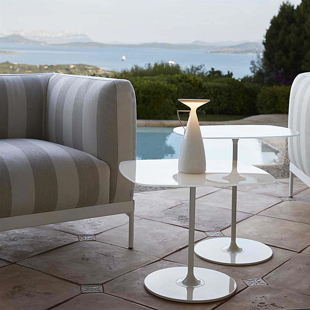 Kartell Camomille Metal Rechargeable Table Lamp