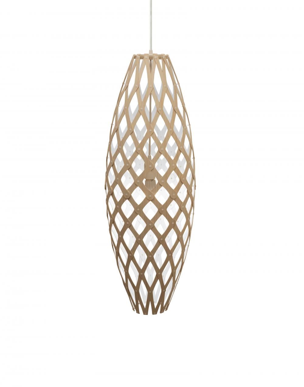 David Trubridge Hinaki Pendant Light Coloured - 1 Side