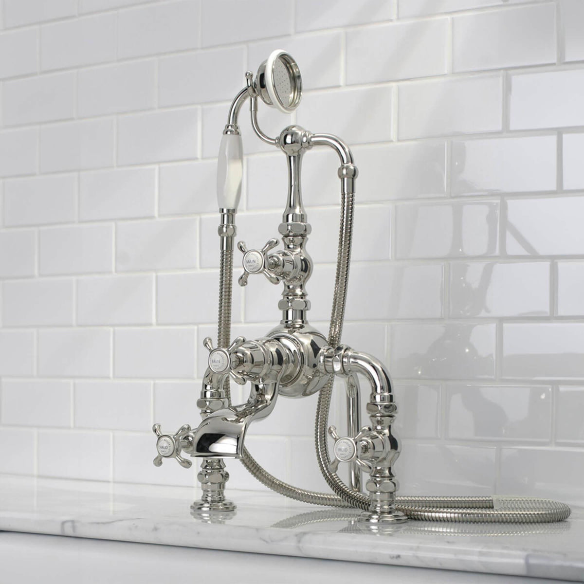 Lefroy Brooks La Chapelle Deck Mounted Bath Shower Mixer FH1140