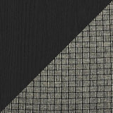 Black Stained Ash with Black & White Tweed Wool