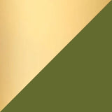 Brushed Brass, Olive Green