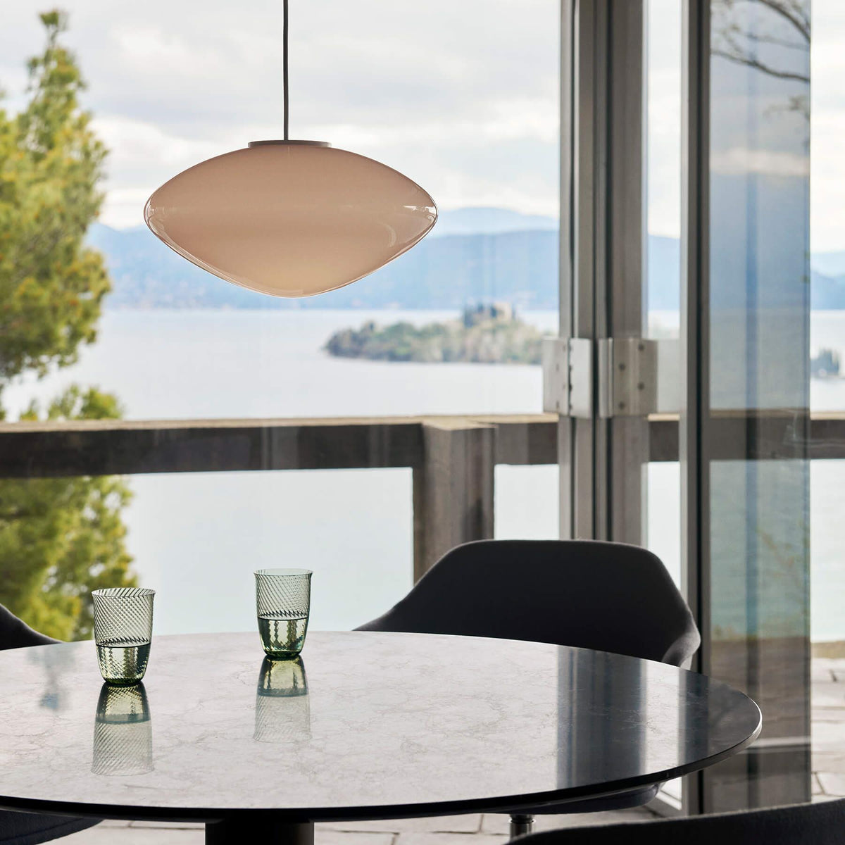 &Tradition AP15 & AP16 Mist Pendant Light