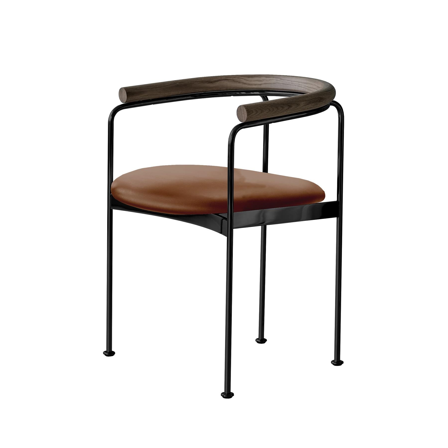 DK3 Baia Chair with Wooden Back