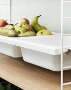 String Furniture String Bowl Shelf - White