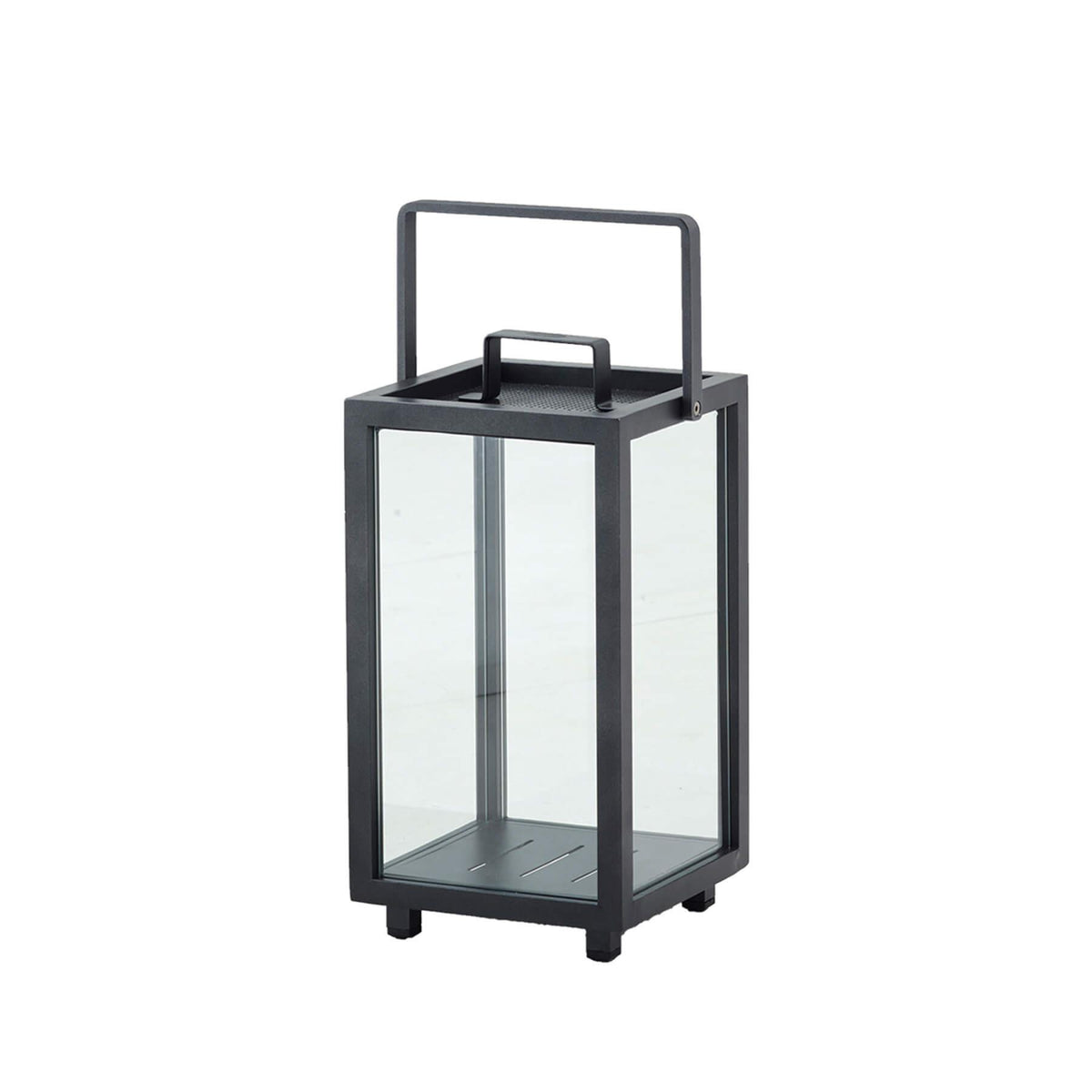 Outlet Cane-line Lighthouse Lantern - Small, Lava Grey
