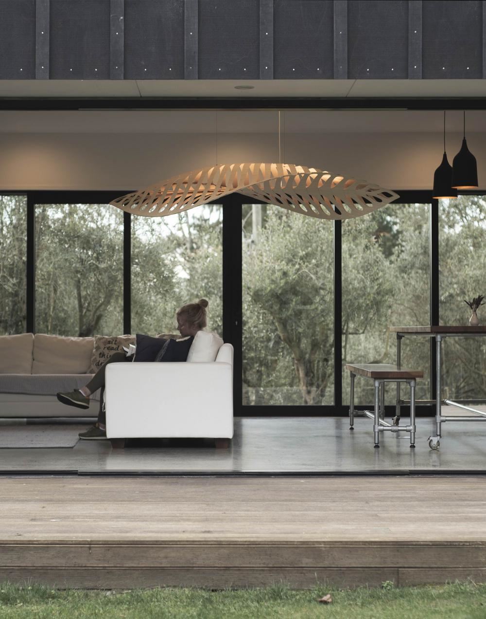 David Trubridge Navicula Pendant Light