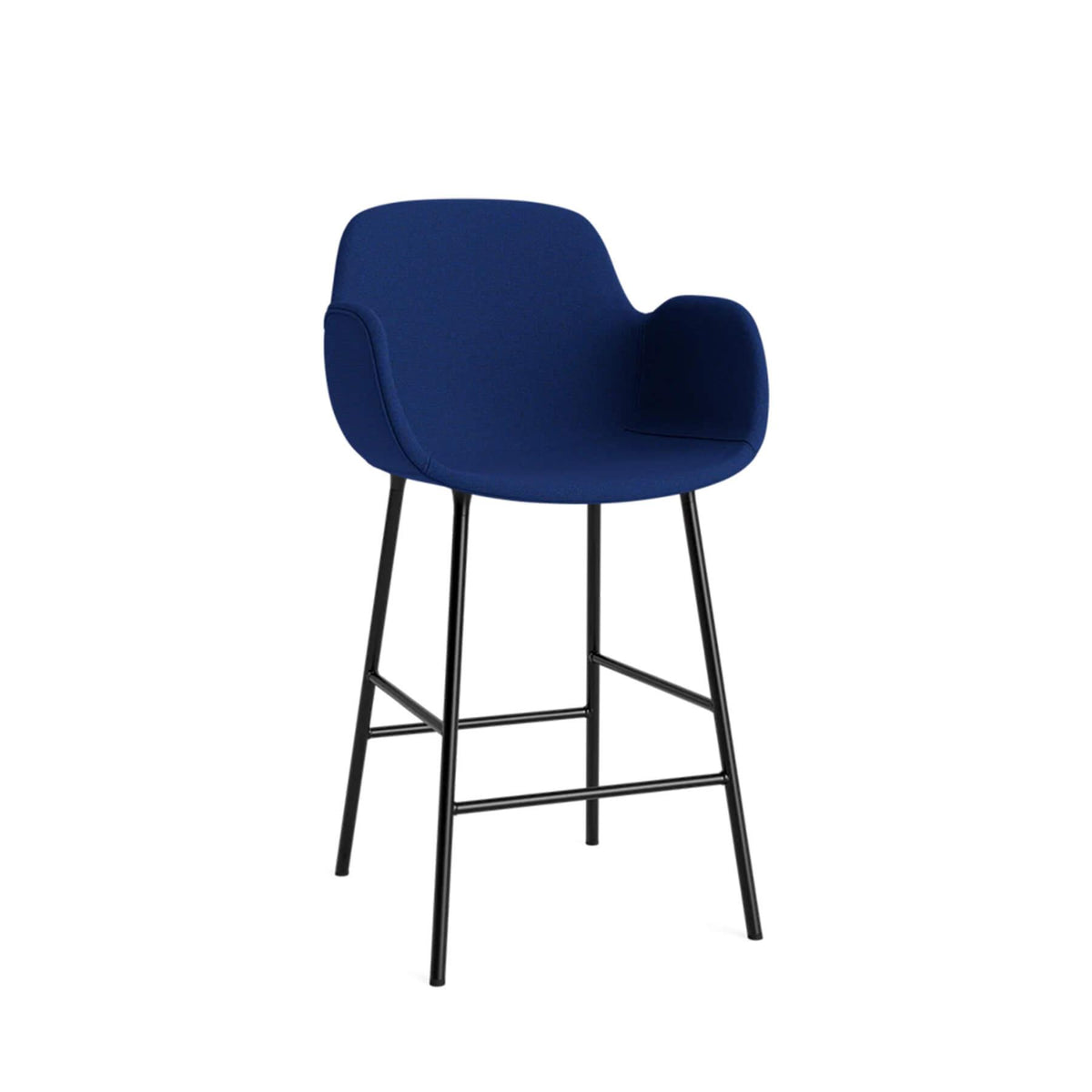 Normann Copenhagen Form Bar Armchair, Metal Legs