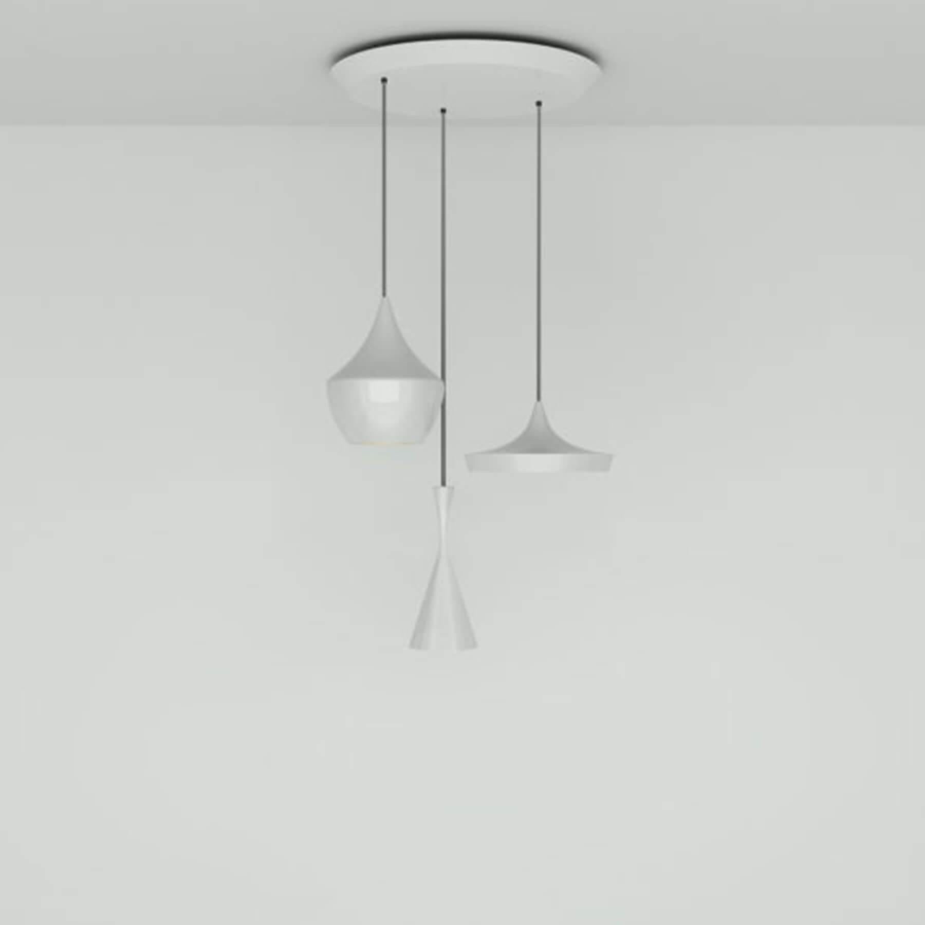 Tom Dixon Beat Range Trio Round LED Pendant Light System