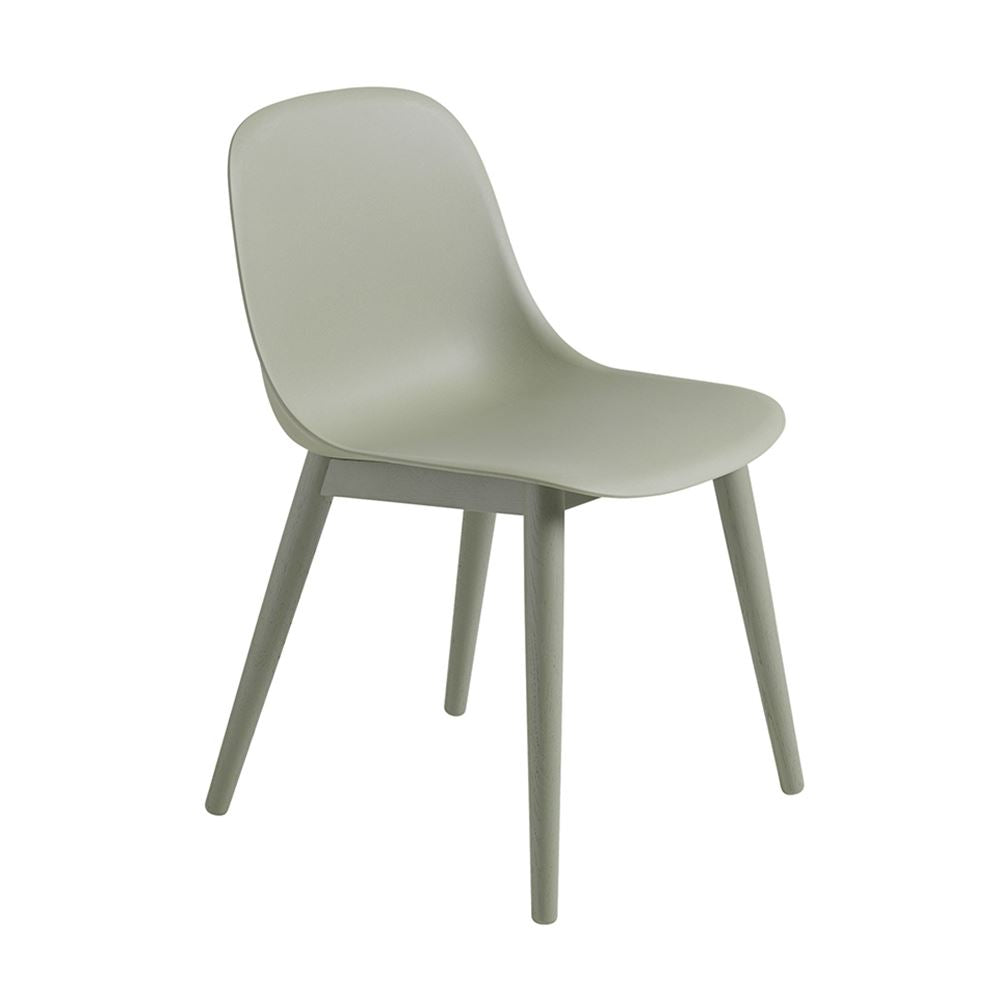 Muuto Fiber Side Chair with Wood Base