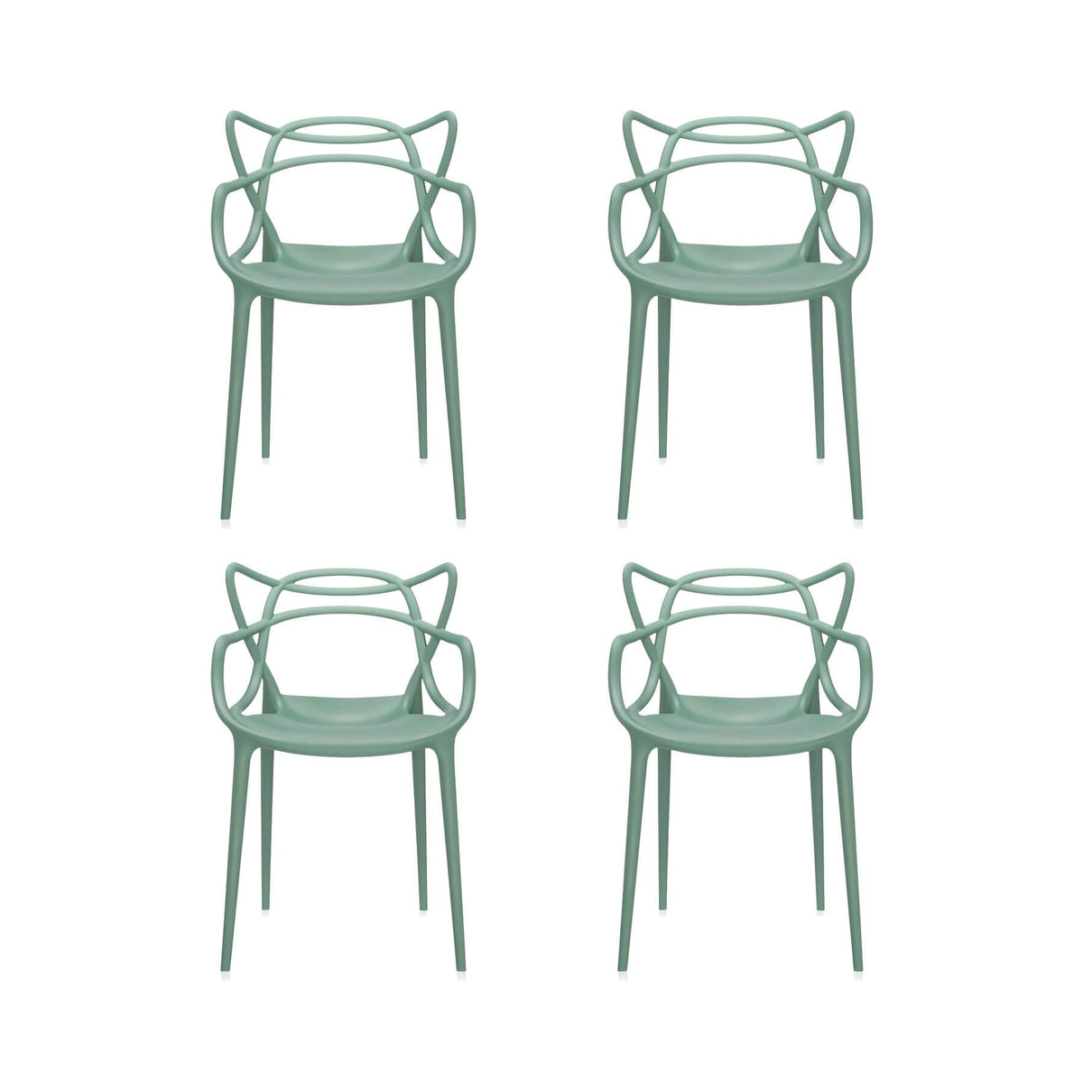 Kartell Masters Dining Chair Set